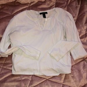 Forever 21 cropped long sleeve - Brandy Look Alike